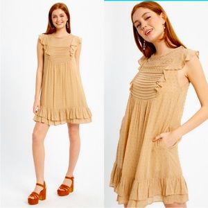 THE SWEETEST LIL SWISS DOT DRESS EVER